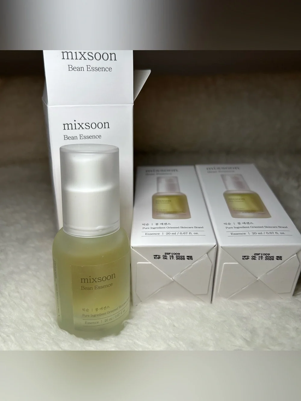 Mixsoon Bean Essence Brightening Hydrator 3 Pack NEW - Picture 2 of 2